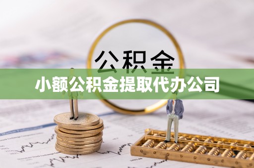武义小额公积金提取代办公司
